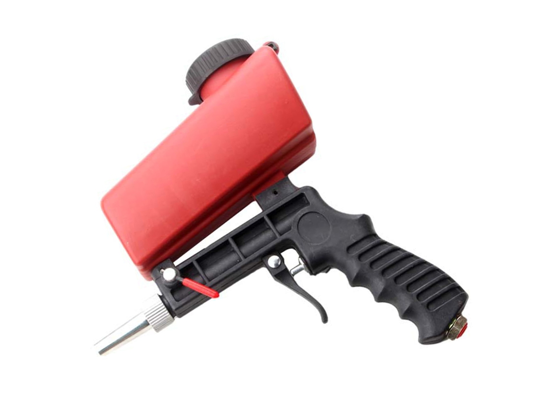 Laxiscreed Pistola De Jato De Areia Para Limpeza E Polimento De Superfícies De Ferro