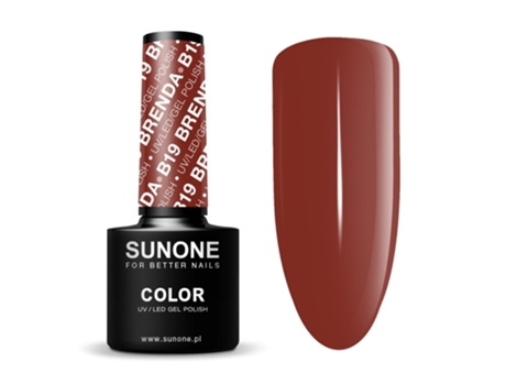 Uv/led Gel Polish B19 Brenda 5ml Hybrid Nail Lacquer For Professional Use Sunone