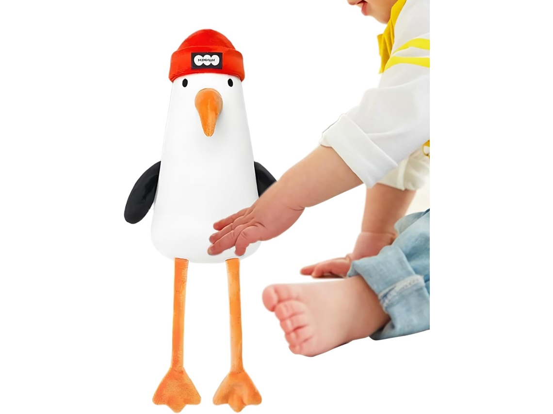 Pássaro De Pelúcia Dormir E Brincar, Para Quarto, Presente E Decoração