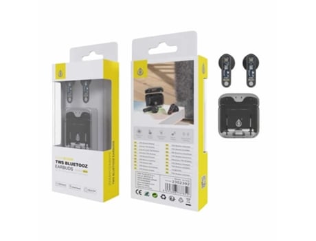 Auriculares Sem Fio Tws ONE PLUS Bluetooth Transparente