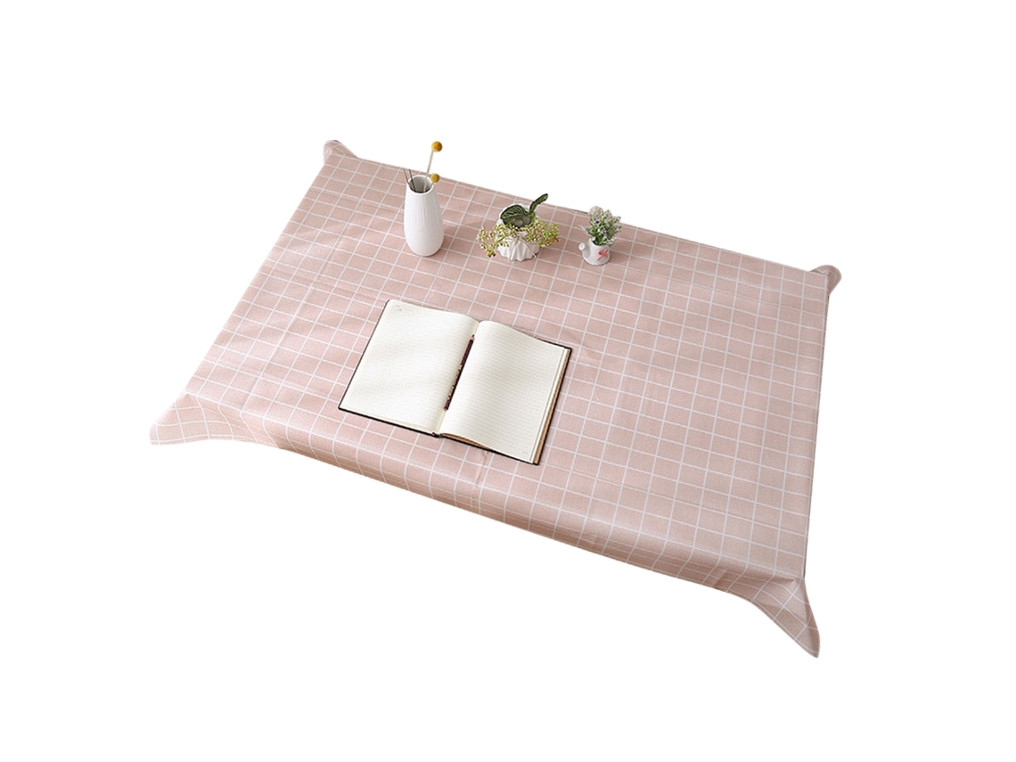 Toalha De Mesa Xadrez Impermeável Ole Proof Pvc Retangular Para Mesa De Jantar Café