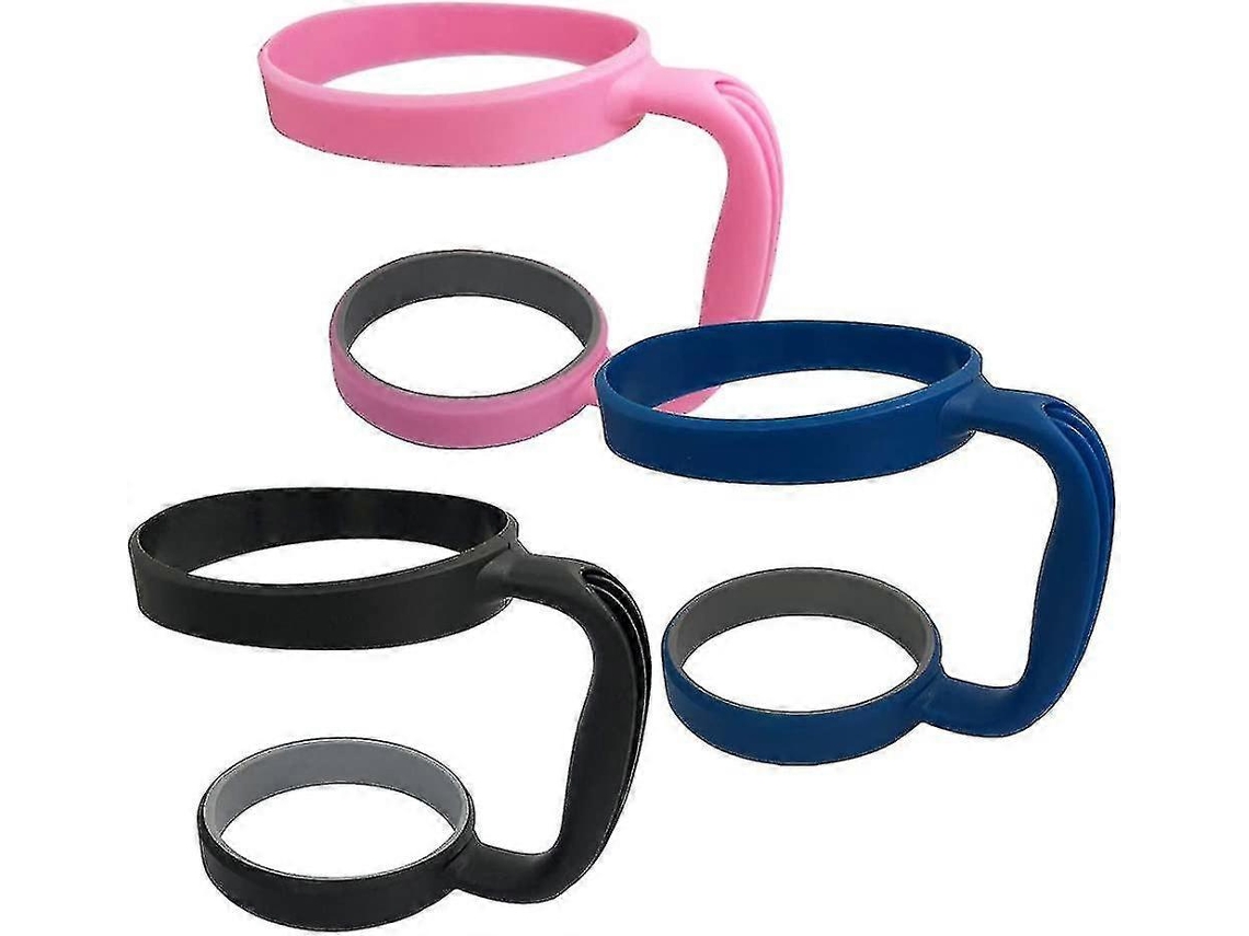 3 Manuseios para Copo de 30oz, Peça de Substituição de Alça Ou Suporte para Copo Preto, Rosa, Azul