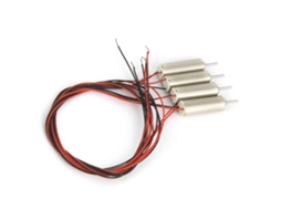 4 Peças Motor De Cc Sem Núcleo 4.5v 31440rpm 4x12mm Motor Micro Para Helicóptero Rc Brinquedo