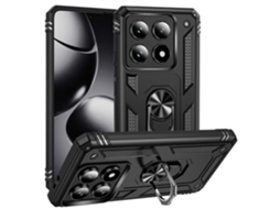 Capa De Celular À Prova De Choque Em Tpu + Pc Com Suporte Para Xiaomi 17