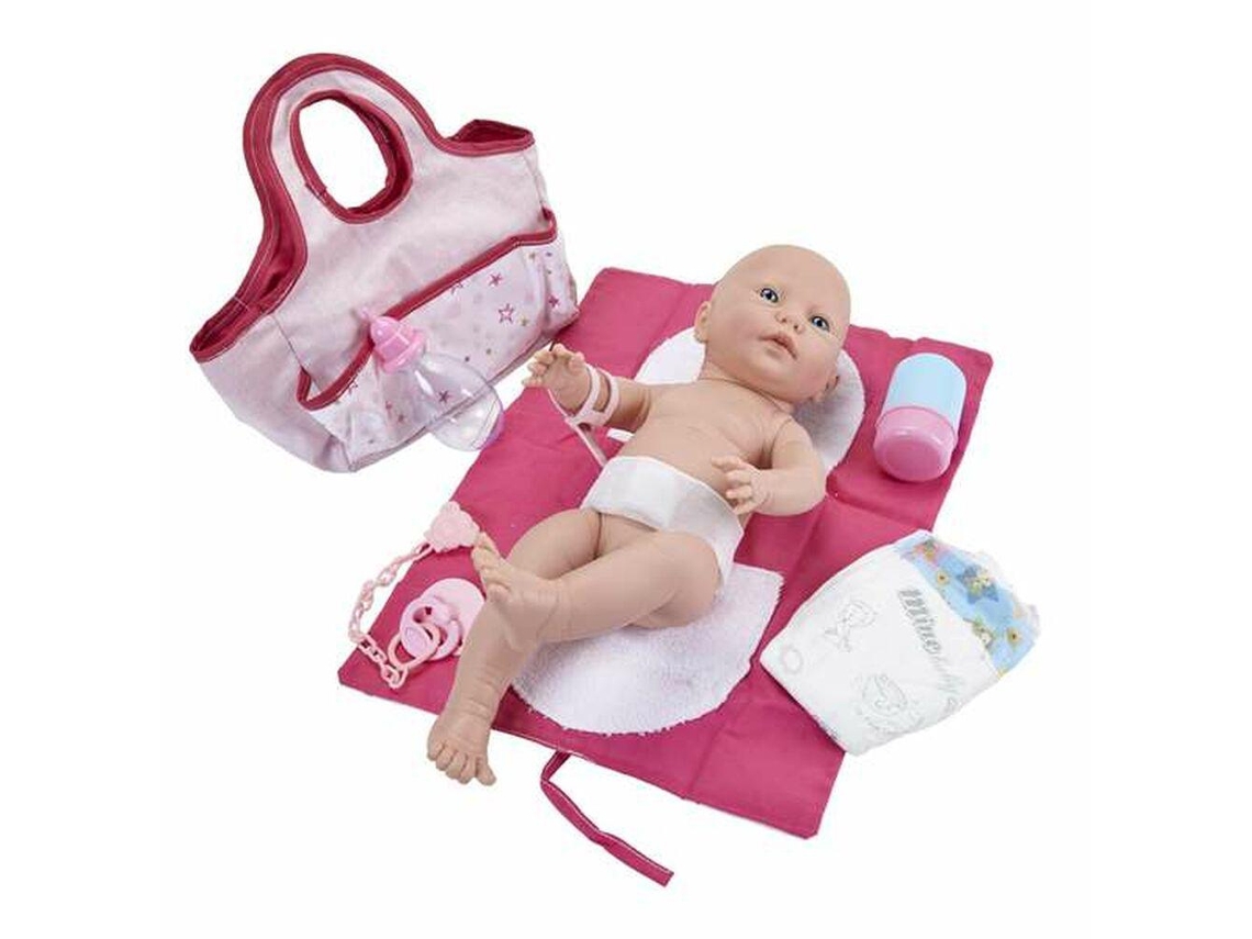 Boneco Bebé Falca Acessórios 45 Cm