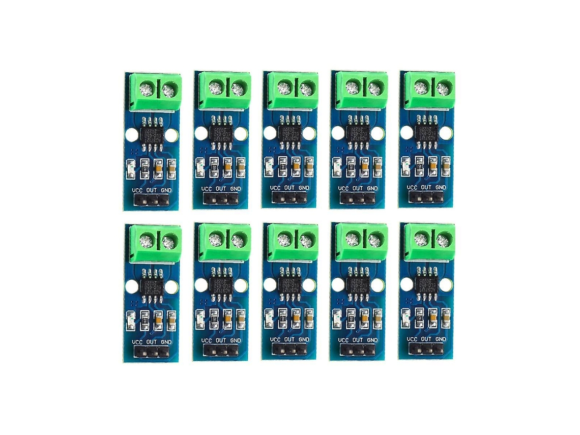 Xj 10st 5a Ström Sensor Acs712 Módulo Ac/dc Strömsensor Kort Slowmoose (5a)