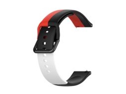 Pulseira de silicone substituível EOOCOO em três cores universais