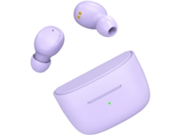 Fones De Sem Fio Tws Com Ruído Leves E Para Tensão Dc5.0, Na Cor Roxa