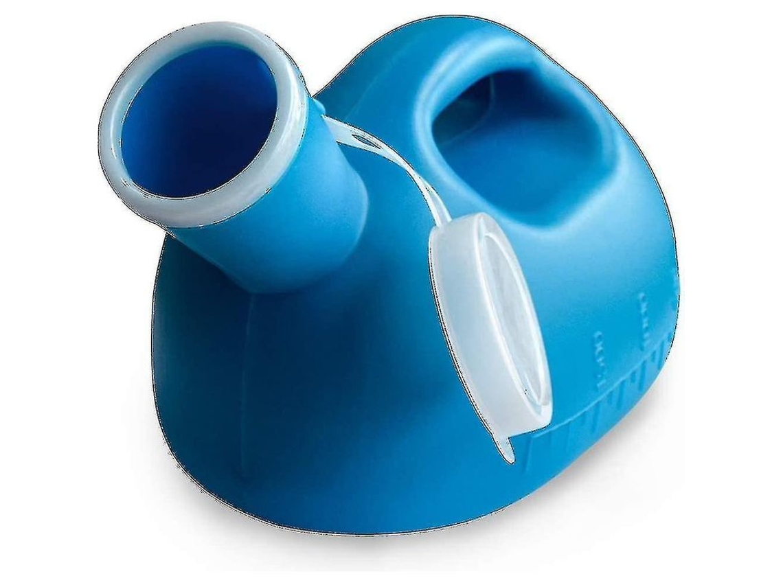 2026 urinal Masculino Blue 2000ml com Abertura Larga e Tampa Removível