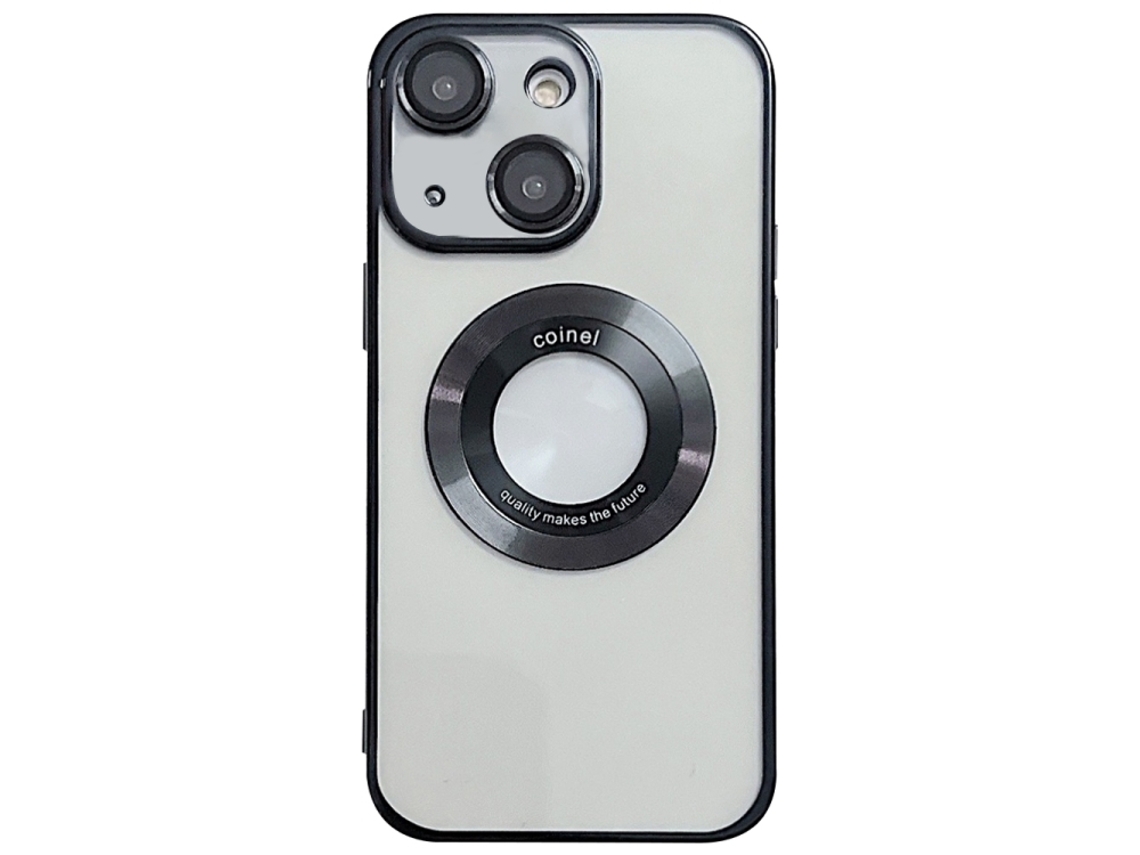 Capa De Tpu Para Iphone 14 Plus - Revestimento Eletroplástico - Magsafe
