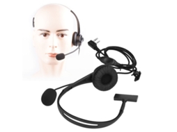 Fone De Ouvido Khead Walkie Talkie Com Microfone Para Função Vox De Um Lado Para Kenwood Kpg27d Thd7 Tk208 Brilvibera