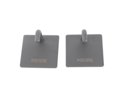 2pcs Ganchinho de Toalha de Banho Aço Inoxidável 304 com Alta Capacidade de Carga Autoadesivo para Cozinha e Banheiro S/MARCA
