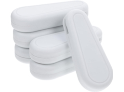 Kit Zerodeko Com 6 Pesos Para Cordas De Persianas Verticais, Fabricado Em Abs, Com Design Elegante E Fácil Instalação