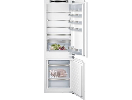 Frigorífico Combinado Encastre SIEMENS KI86SAFE0 (Low Frost - 177 cm - 265 L - Branco)