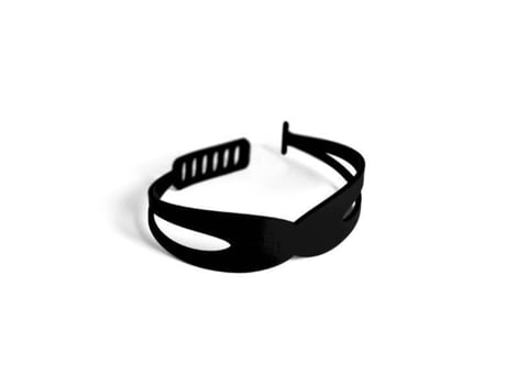 Pulseira Farandole - Apara Black - Mulher - Silicone mineral - 16-19 cm