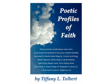 Livro Poetic Profiles of Faith Tiffany L. Tolbert (Inglês)