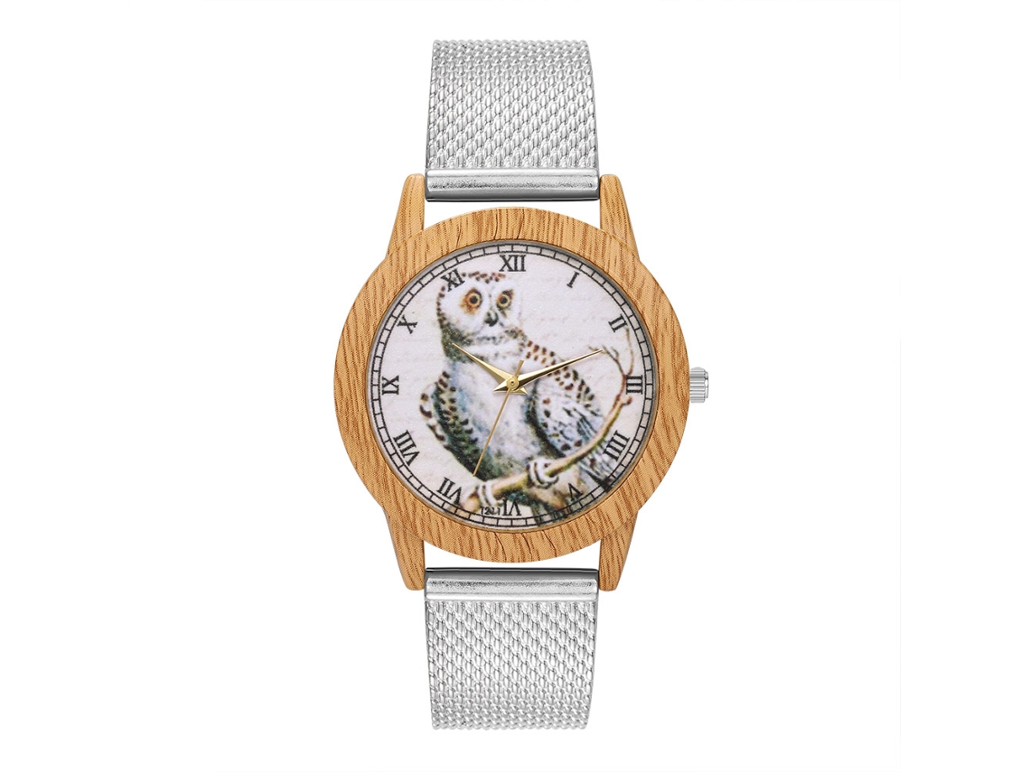 Relógio de pulso casual unissex Zhoulianfa com pulseira de silicone, prateado.