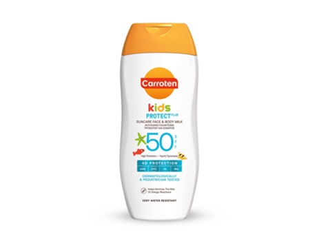 Leite Corporal Facial Sensível Infantil FPS 50 Carroten