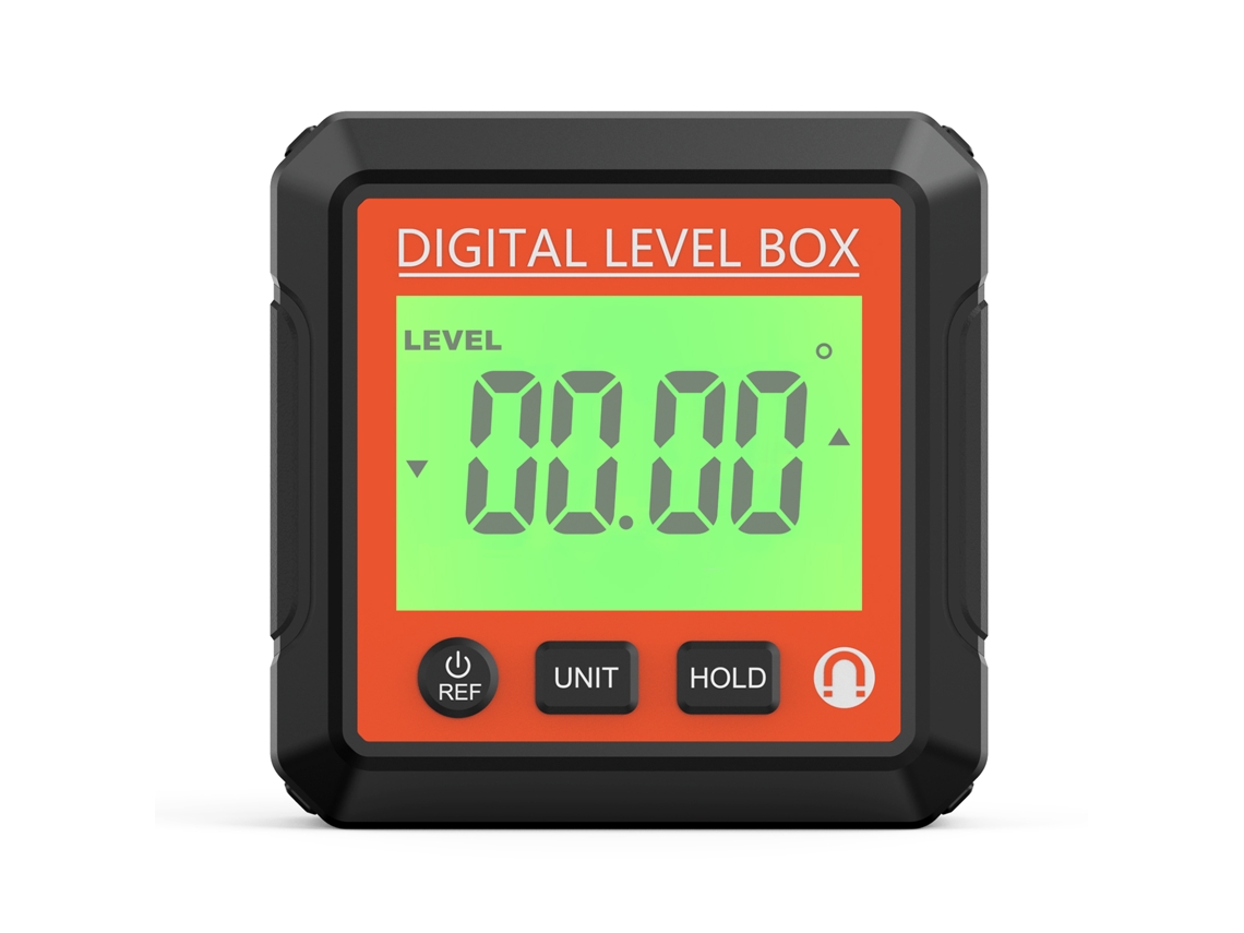 Protractor Digital Inclinômetro com Base Magnética S/MARCA