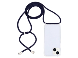 Lurelia Capa Com Cordão Iphone 15 Plus Acrílico Airbag Antichoque