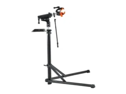 Suporte Dobrável para Oficina de Bicicletas com Carga 30 Kg, Reparo Altura Ajustável, Braçadeira Giratória 360° Ferramentas Manutenção