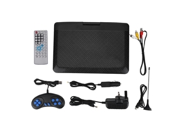 Reprodutor De Dvd Portátil Com Tela Lcd E Rádio Fm