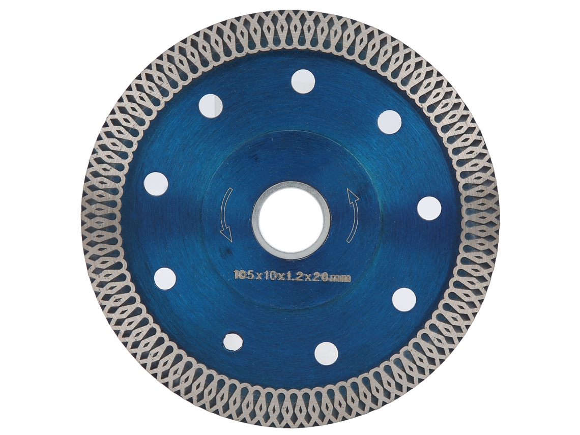 Disco de Corte e Lixa com Diamante 105x20x1.2mm para Lixadeira Angular