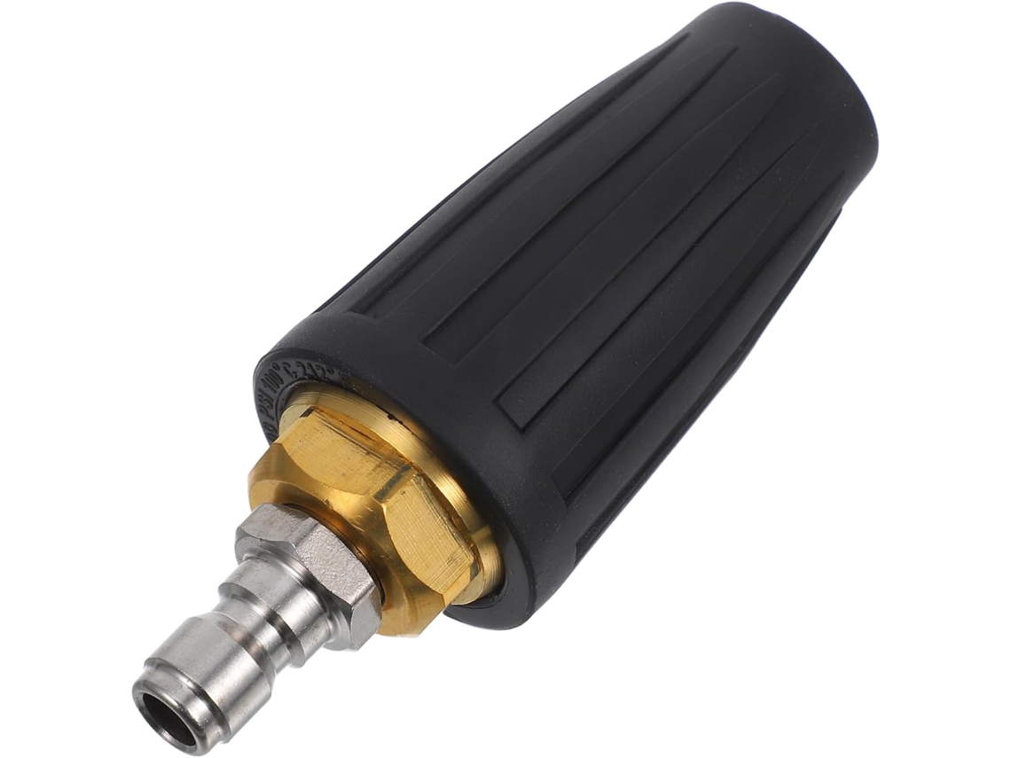 Bocal De Limpeza Rotativo Turbo De Alta Pressão De 1/4 De Polegada Em Aço Inoxidável