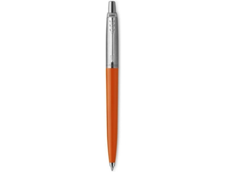 Esferográfica Retrátil Jotter Originals, Ponta Média de 1,0 mm, Corpo Laranja, Tinta Azul