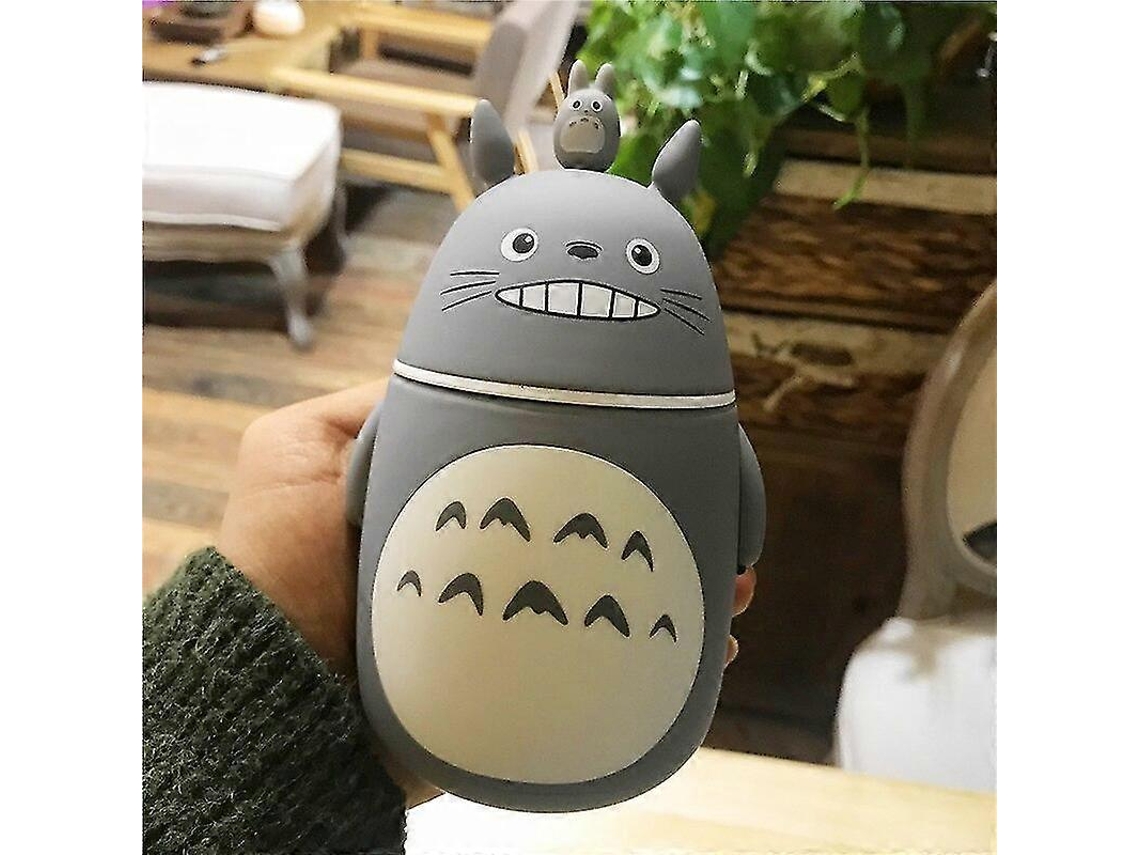 Garrafa Térmica Portátil De Aço Inoxidável 304 248ml, Desenho Animado Totoro, Copo Térmico De Anime E Caneca, Garrafa Térmica De Vidro Ly Ebike