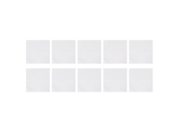 Tecido Para Bordado 14 Contos 12x12in Branco Macio Para Patchwork E Bordado Em Ponto Cruz 10 Peças