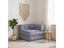 Vidaxl Unidade De Sofá Modular Tecido Cinzento 70 X 70 X 56 Cm