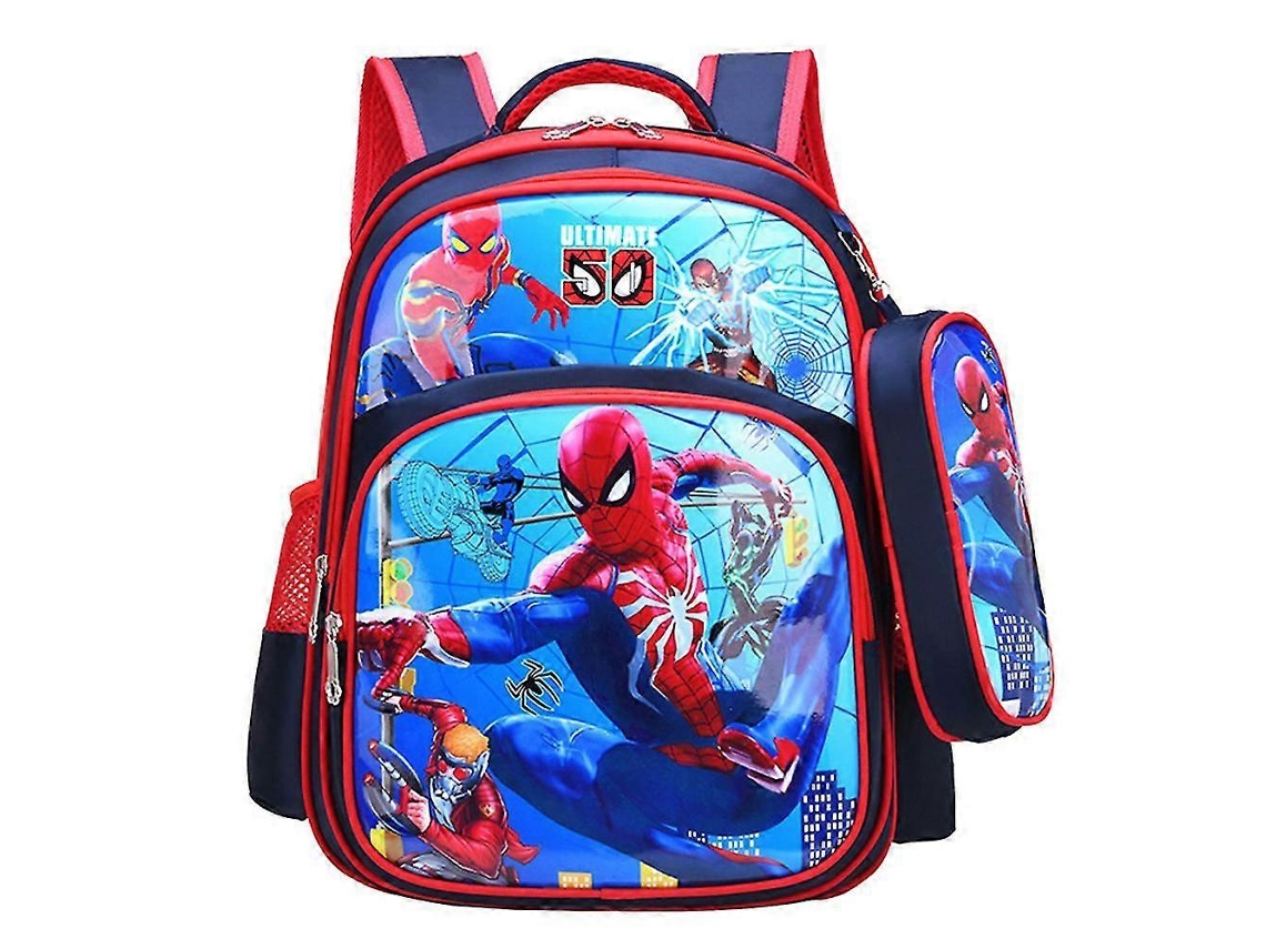 Mochila Infantil Com Estampa Do Homem-aranha, Ideal Como Presente Para Estudantes E Crianças Em Idade Escolar.