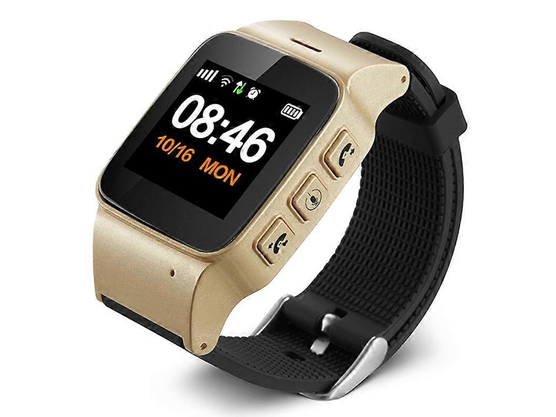 Smartwatch D99+ Com Tela Lcd Hd De 1,22 Polegadas E Gps Para Idosos.