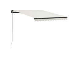 Retractable Awning, Retractable Awnings Vidaxl Creme Alumínio (300 X 250 Cm)