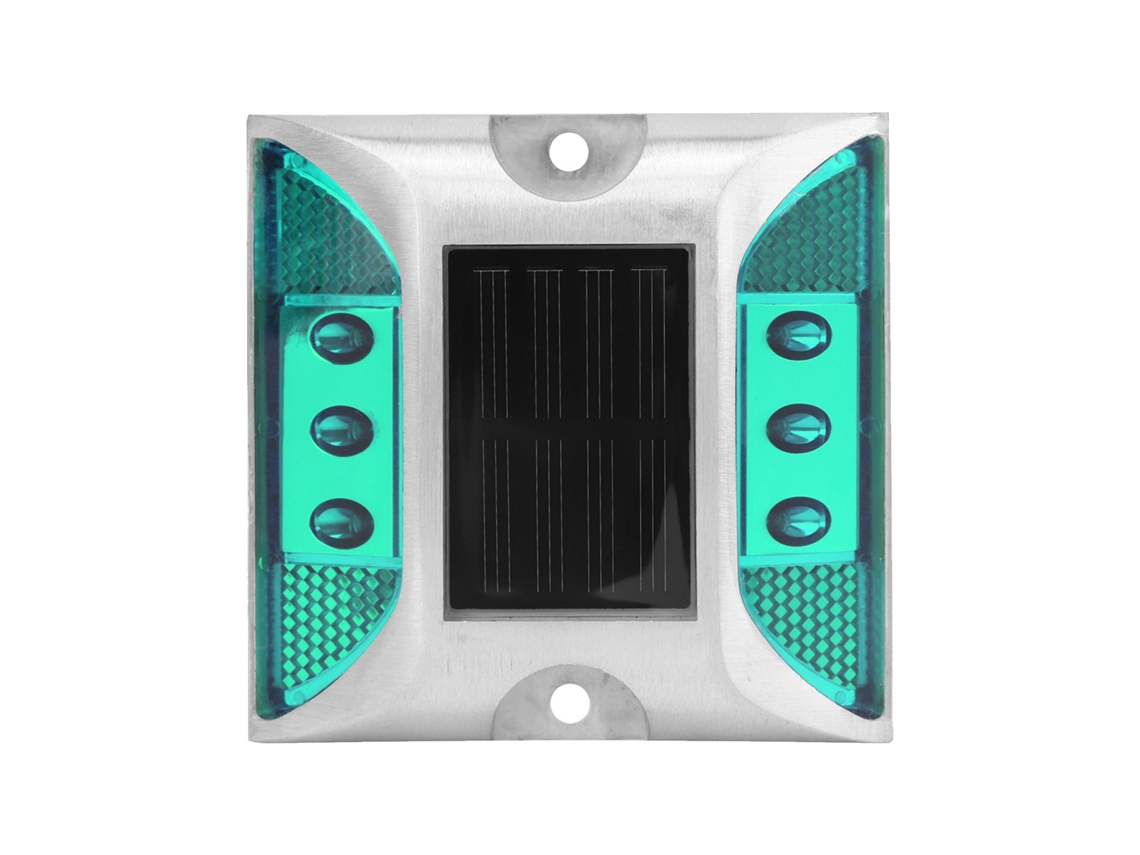 Luz de Solo Solar Led Impermeável Jardim Estrada
