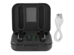 Fones De Ouvido Portáteis Bluetooth 5.0 Verdadeiramente Sem Fio Com Display Digital Led E Fones De Ouvido Estéreo Ly Ebike