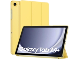 Yunzii Capa Protetora Para Galaxy Tab A9+/a9 Plus De 11 Polegadas, Perfeita Para Tablet Tab A9 Plus (sm-x210/x216/x218), Amarelo Claro