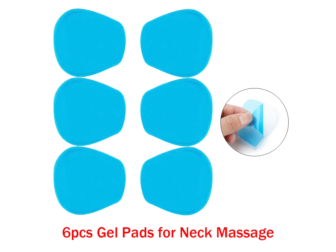 Massageador Eltrico Para Pulso E Pescoo Com Tela Lcd, 8 Modos E 19 Nveis De Velocidade. Estimulador Muscular Para Pescoo, Cost-tuotuo