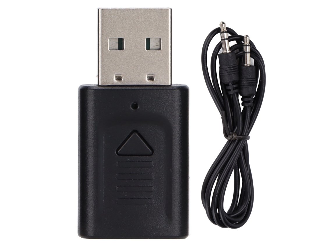 Adaptador Usb Bluetooth 5.0 Transmissor E Receptor Portátil 4 Em 1 Para Carro E Áudio Sem Fio