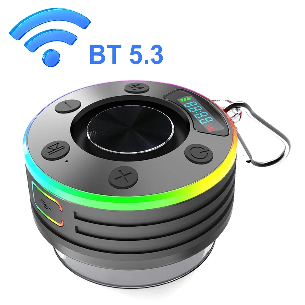 Caixa de Som Bluetooth MDUG Sem Fio com Microfone e Rádio Fm (2 Microfones)