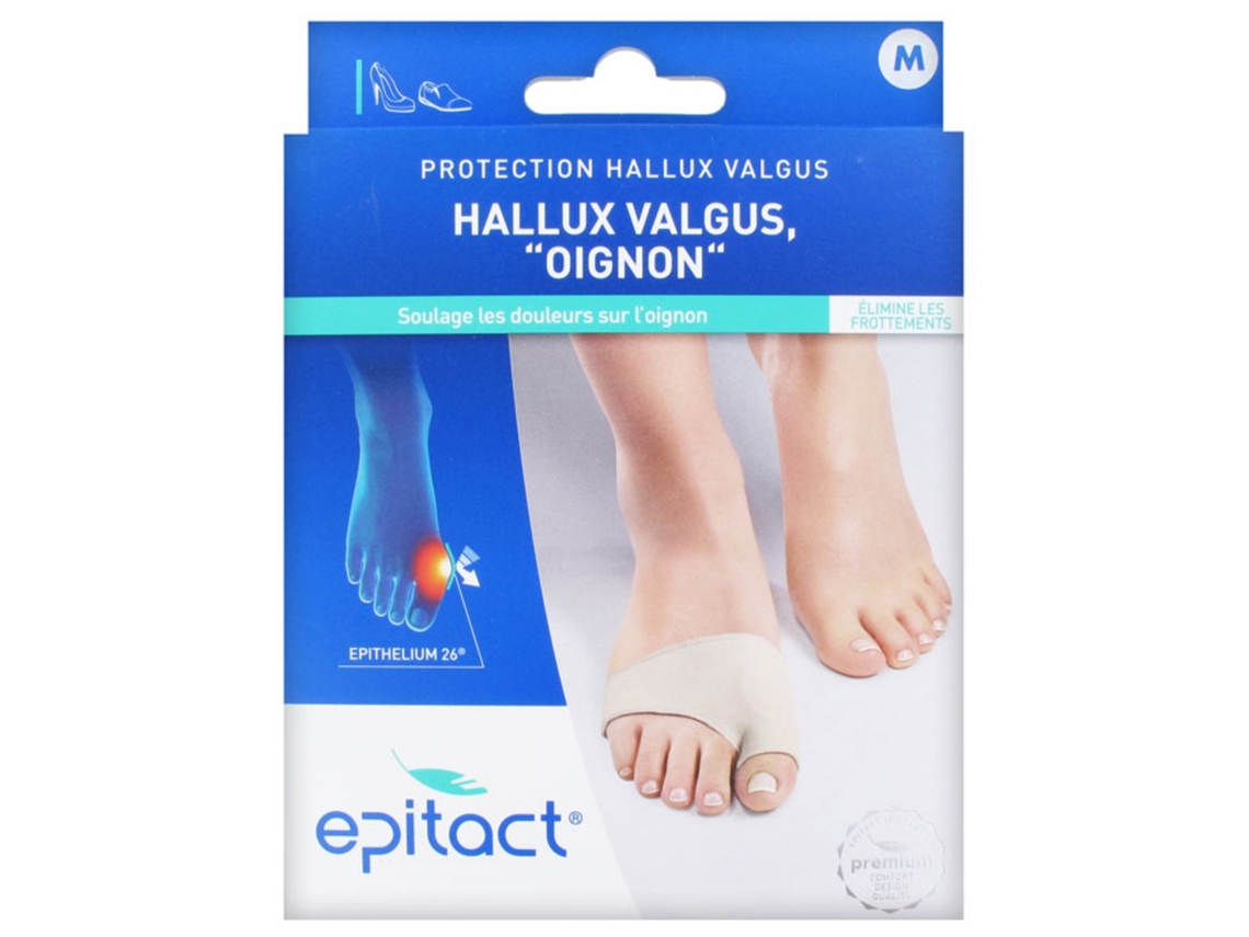 Tamanho simples das proteções de hálux valgo: 39/41 EPITACT