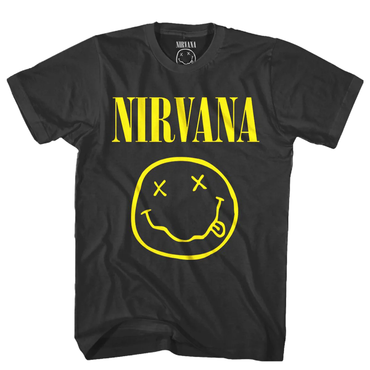 Rockinstone Nirvana Smiley T Shirt(l)