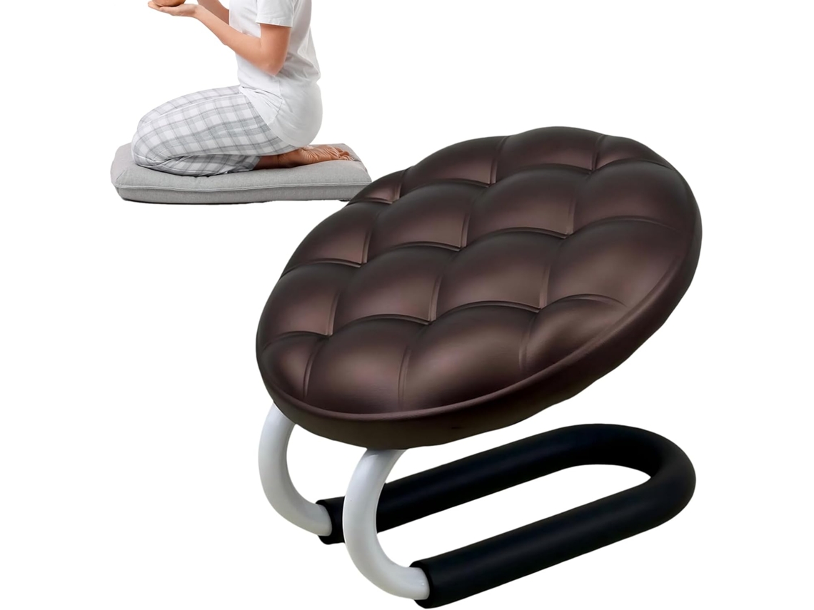 Cadeira de meditação portátil, com almofada | S/MARCA