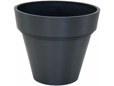 Vaso de Vidro Ecostone Mega Collections (Preto Reciclado)