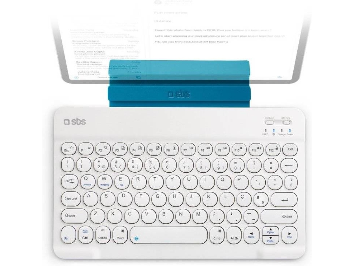 Teclado Universal Touch SBS Bluetooth (Outlet Caixa Aberta )