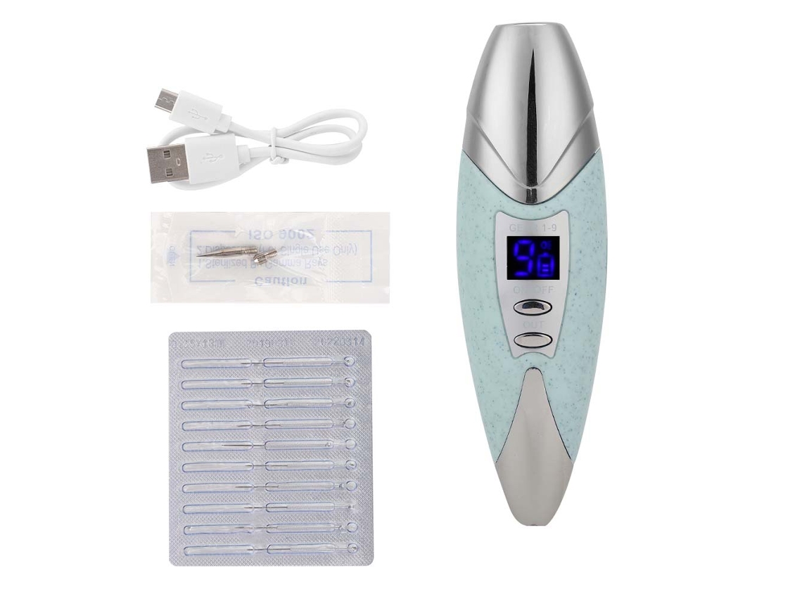 Caneta De Remoção De Manchas E Tatuagens Com 9 Níveis Lcd