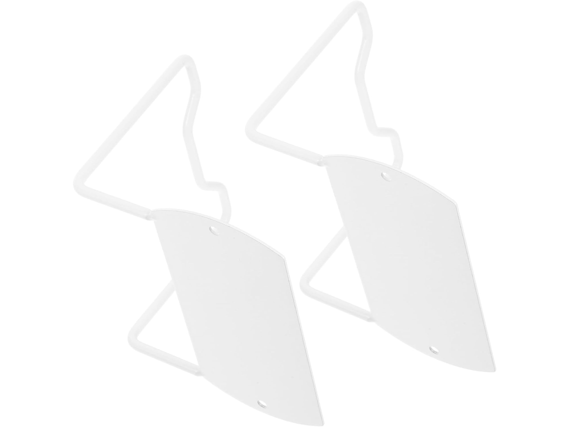 Happyyami Conjunto De 2-fixadores Antiderrapantes Para Colchões, Ferro Branco, Fácil Instalação Para Evitar Que O