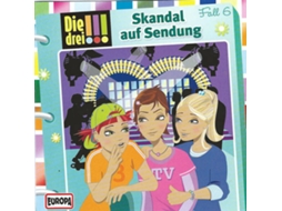 CD Maja Von Vogel - Die Drei !!! Skandal Auf Der Rennbahn (1CDs)