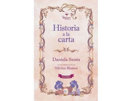 Livro Historia A La Carta de Daniela Senés (Português)
